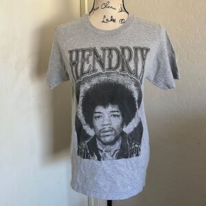 Jimi Hendrix Gray Graphic Shirt